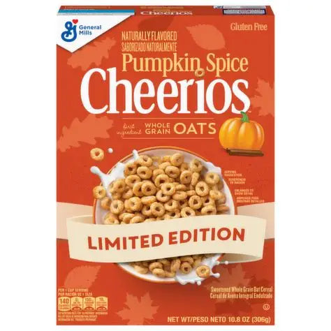 Cheerios Pumpkin Spice Cereal 306g (USA)