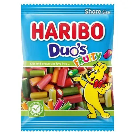 Haribo Duos Fruity 200g (NLD)