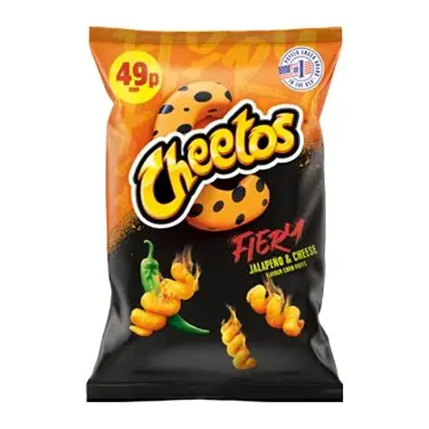 Cheetos Fiery Jalapeno and Cheese 70g (USA)