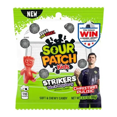 Sour Patch Kids Striker Black Raspberry 90g (USA)