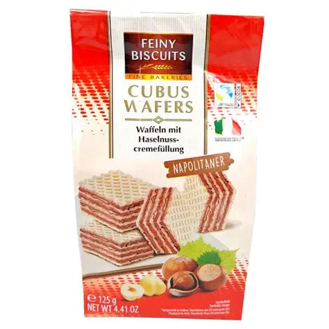 Feiny Biscuit Cube Wafers Napolitaner 125g (EU)