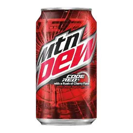 Mtn Dew Code Red 355ml (USA)