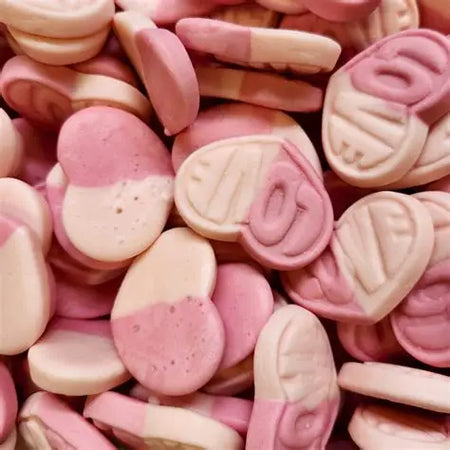 Swedish Style Candy, 100g (SE) Strawberry Vanilla Hearts