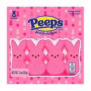 Peeps Bunnies 8pk (USA) GLUTEN FREE