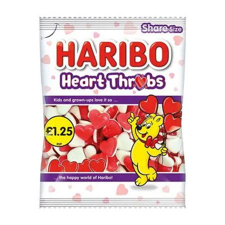 Haribo Heart Throbs 140g (UK)