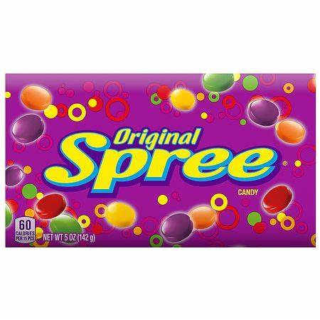 Spree Original Theatre Box 141g (USA) BB DATE: JAN 2025