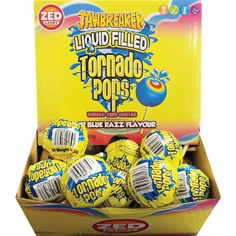 Zed Tornado Pop Blue Razz 33g