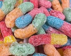 Freeze Dried Sour Worms 100g