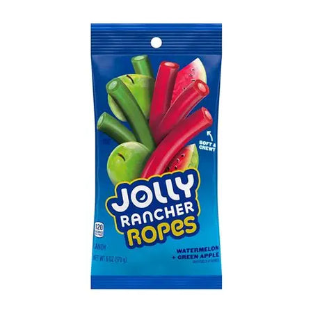 Jolly Rancher Ropes- Watermelon and Green Apple 170g(USA)