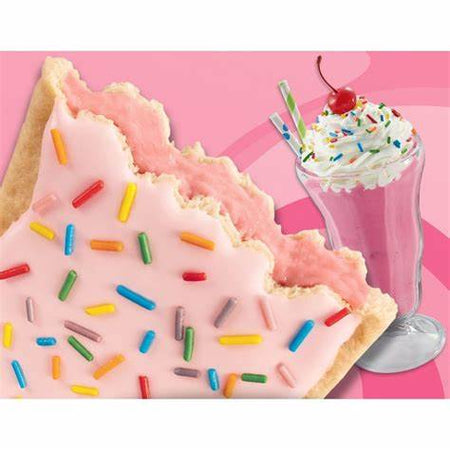 Pop Tarts Frosted Strawberry Milkshake Twin Pack (USA)