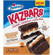 Hostess Kazbars Chocolate Caramel 36g