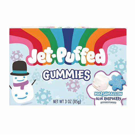 Jet Puffed Gummies Box Christmas (USA) (PRE-SALE)