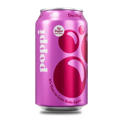 Poppi Doc Pop Prebiotic Soda 355ml (USA)
