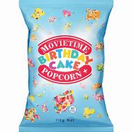 Movietime Birthday Cake Popcorn 110g