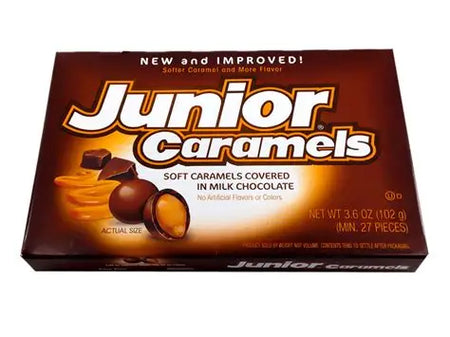 Junior Caramels Theatre Box 102g (USA)