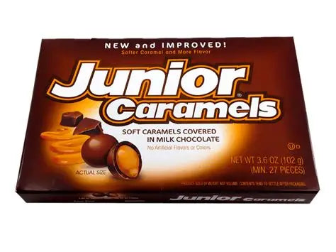 Junior Caramels Theatre Box 102g (USA)