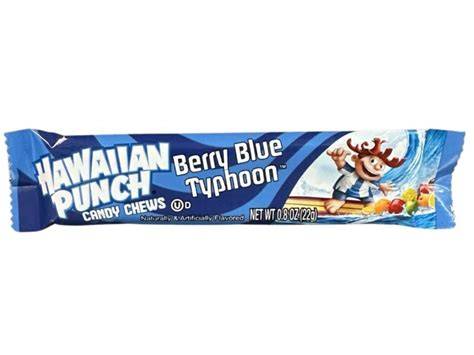 Hawaiian Punch Berry Blue Typhoon Squeeze Chew Bar 22g (USA)