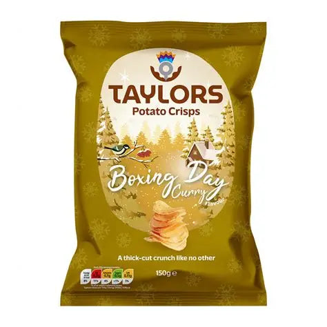 Taylors Boxing Day Curry Crisps 150g (UK)