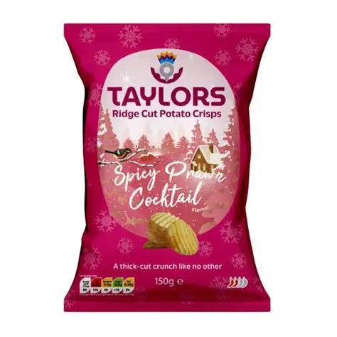 Taylors Spicy Prawn Cocktail Crisps 150g (UK)
