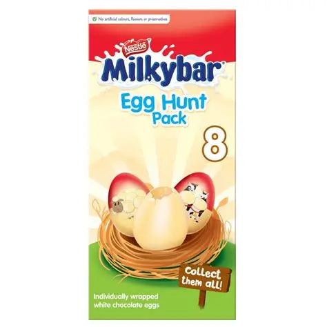 Nestle Milkybar Egg Hunt Pack 120g (UK)