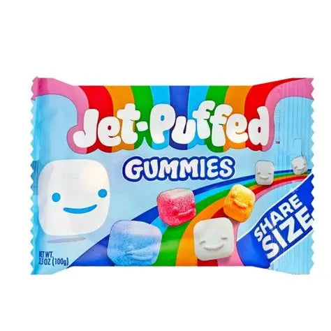 Jet-Puffed Gummies Share Size 100g (USA)