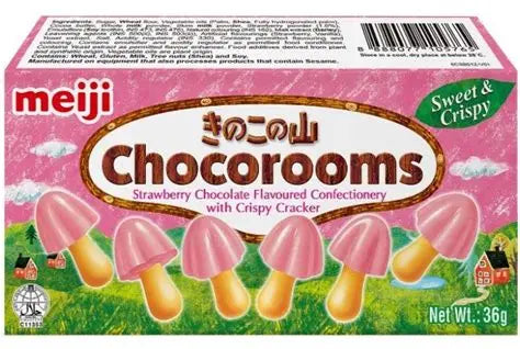 Meiji Chocorooms Strawberry 36g (JP)