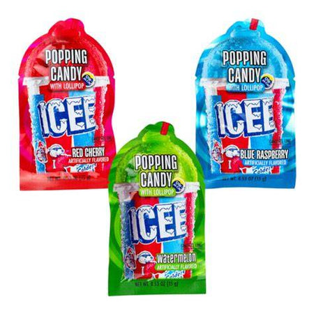 Koko's ICEE Popping Candy with Lollipop 15g (USA)