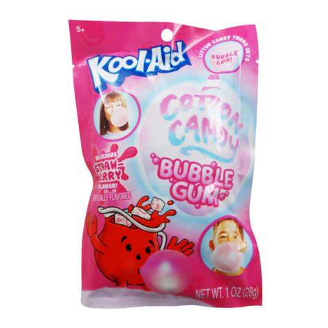 Kool-Aid Cotton Candy Gum 28g (USA)