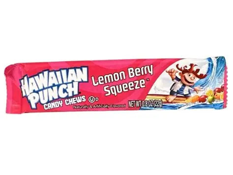 Hawaiian Punch Lemon Berry Squeeze Chew Bar 22g (USA)