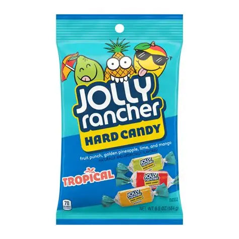 Jolly Rancher Tropical Hard Candy 184g (USA)