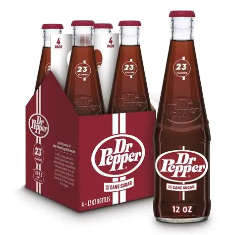 Dr Pepper Glass 355ml (USA)