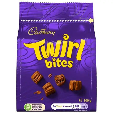 Cadbury Twirl Bites 85g (UK)