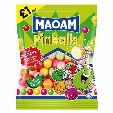 Haribo Maoam Pinball Bag 140g (UK)