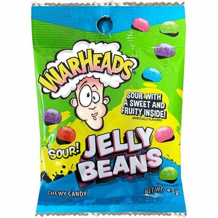 Warheads Jelly Beans 45g