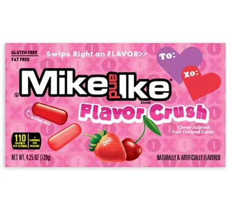 Mike & Ike Valentine's Flavor Crush 120g (USA)
