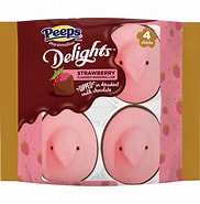 Peeps Strawberry Delights 4ct (USA)