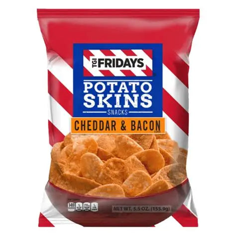 TGIF Cheddar Bacon Potato Skins 85g (USA)
