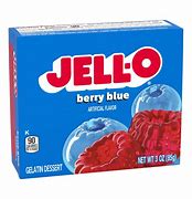 Jello-O Berry Blue Gelatin Mix 85g (USA)