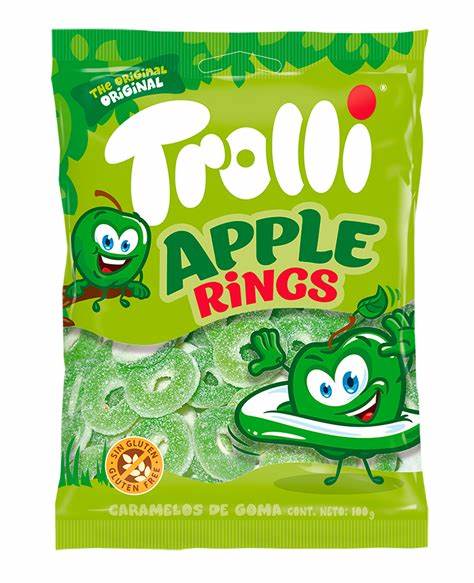 Trolli Apple Rings 100g (Spain)