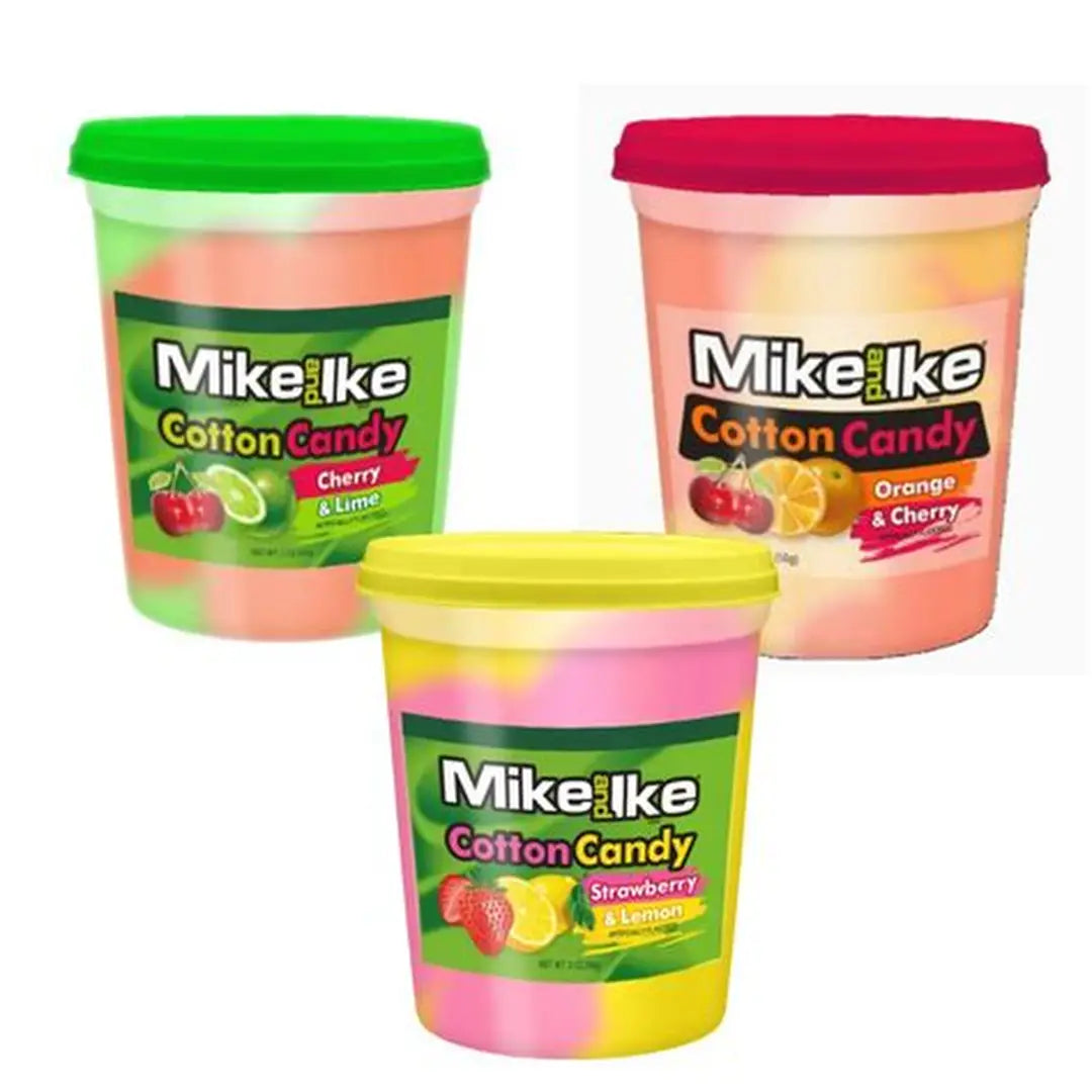 Mike and Ike Cotton Candy Tub (Random Flavour) 57g (USA)