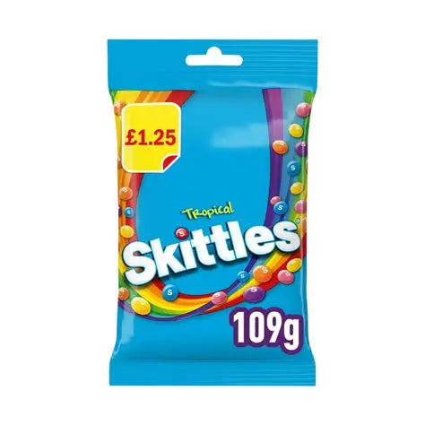 Skittles Tropical 109g (UK)