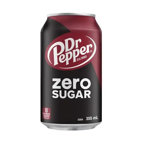 Dr Pepper ZERO SUGAR 355ml (USA)
