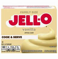 Jell-O Vanilla Pudding Cook & Serve 130g Family Size (USA)