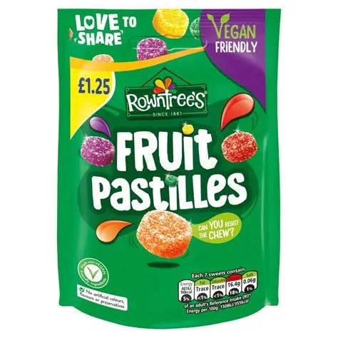 Rowntree's Fruit Pastilles 114g (UK)