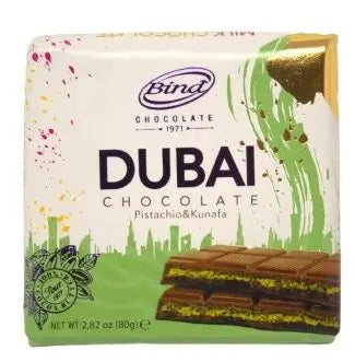 Dubai Chocolate Tablet - Pistachio & Kunafa 80g (DU)