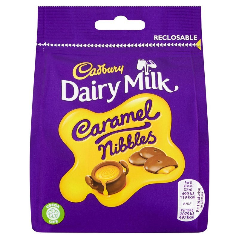 Cadbury Caramel Nibbles Pouch 85g (UK)