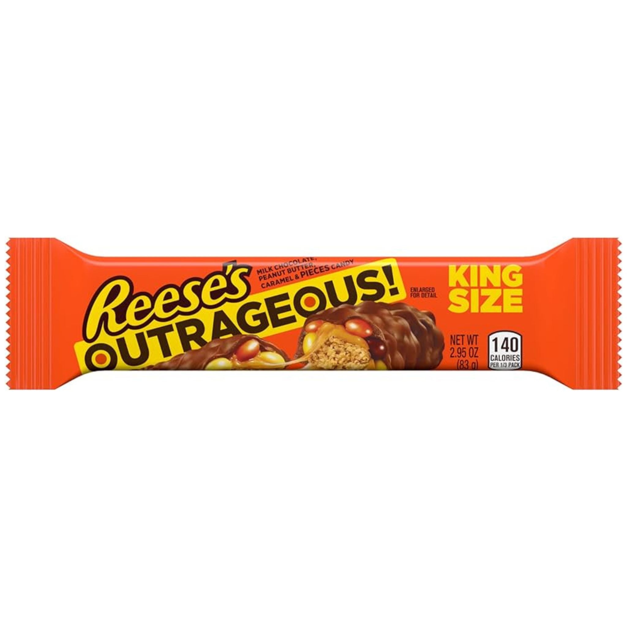 Reese's Outrageous Pieces Bar King Size 83g (USA)