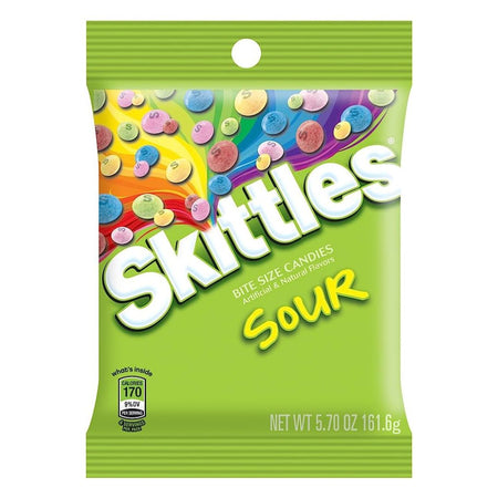 Skittles Sours Sugar Coated 161.6g (USA)