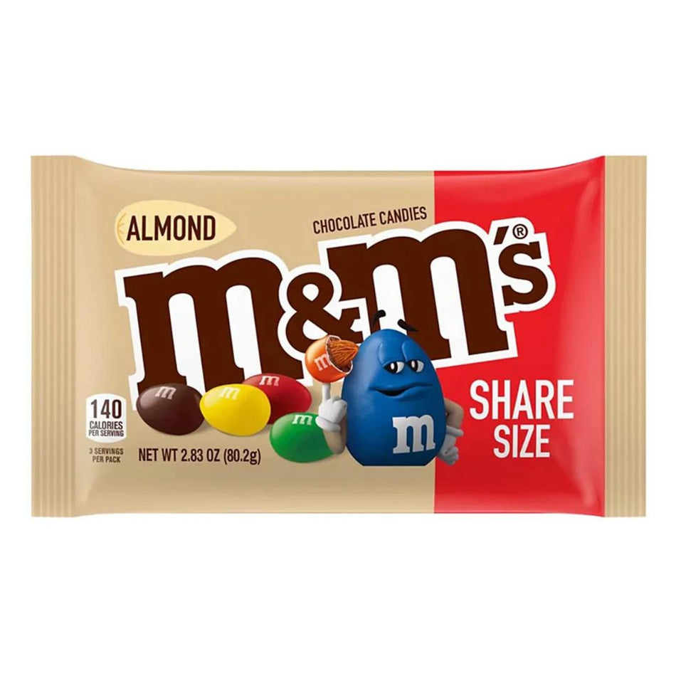M&M's Almond Share Size 80.2g (USA)