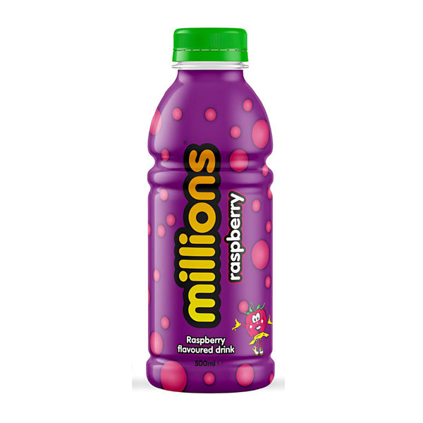 Millions Raspberry Flavoured Drink 500ml (UK)